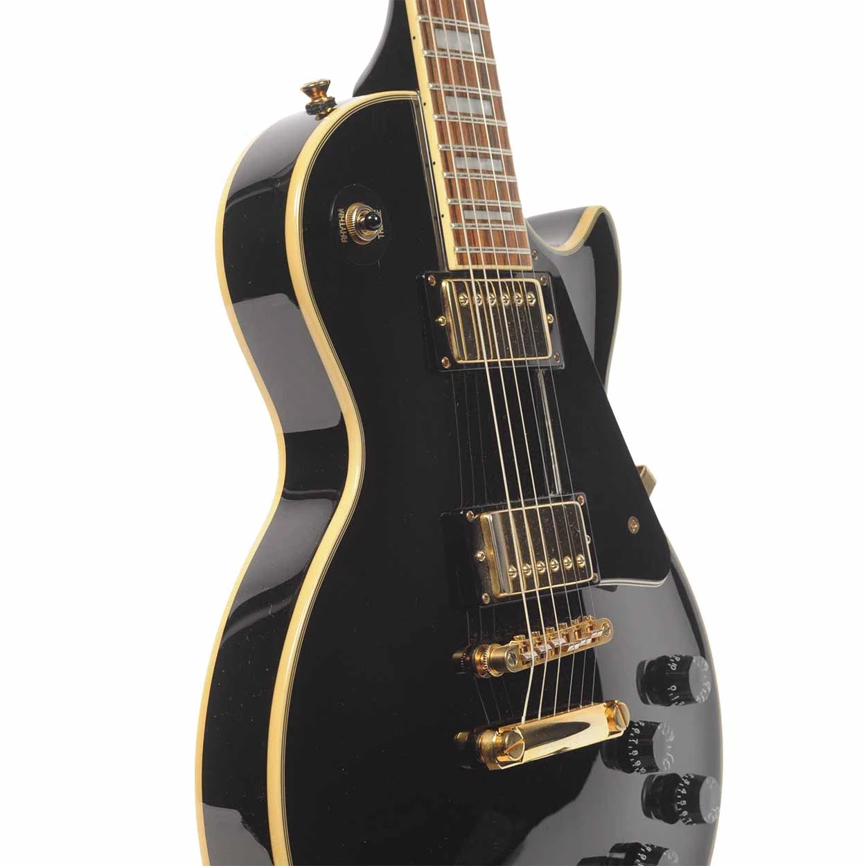Epiphone 2016 Les Paul Custom Pro Electric Guitar Black with bag