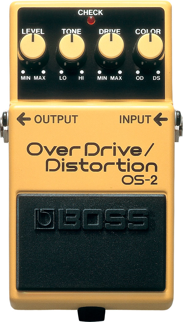 Boss OS-2 Overdrive and Distortion Pedal - The Music Den