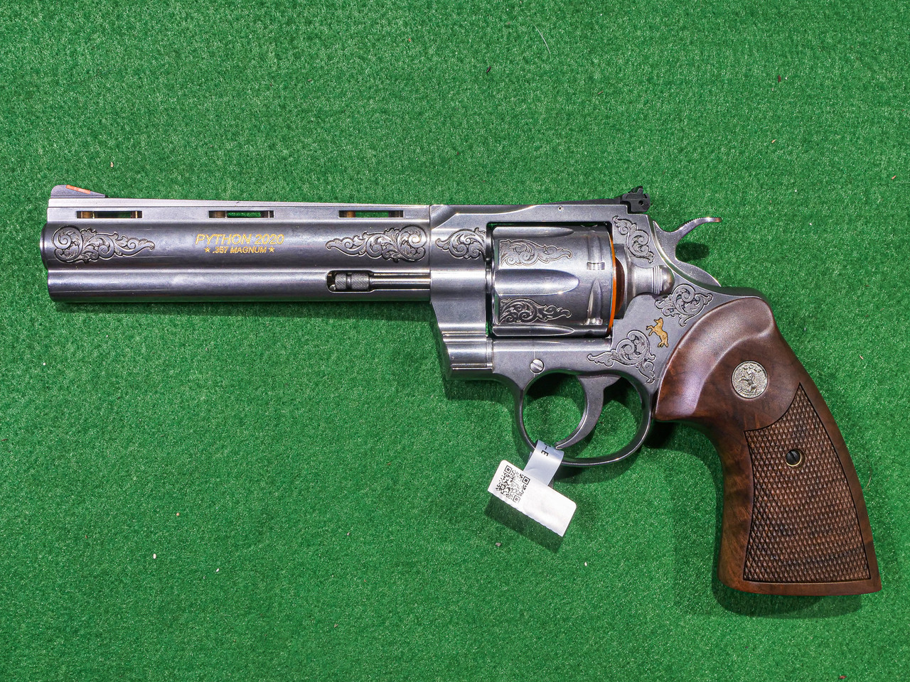 Colt - Python, Factory Engraved, .357 Magnum. 6