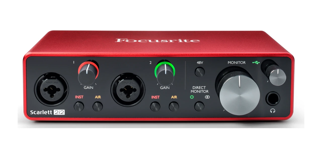 新品未使用】Focusrite Scarlett 2i2 第3世代 Focusrite Scarlett 2i2