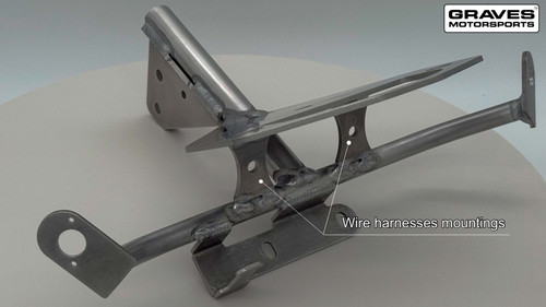 Graves Motorsports Yamaha R1 Fairing Bracket - Standard Tach 1998-1999