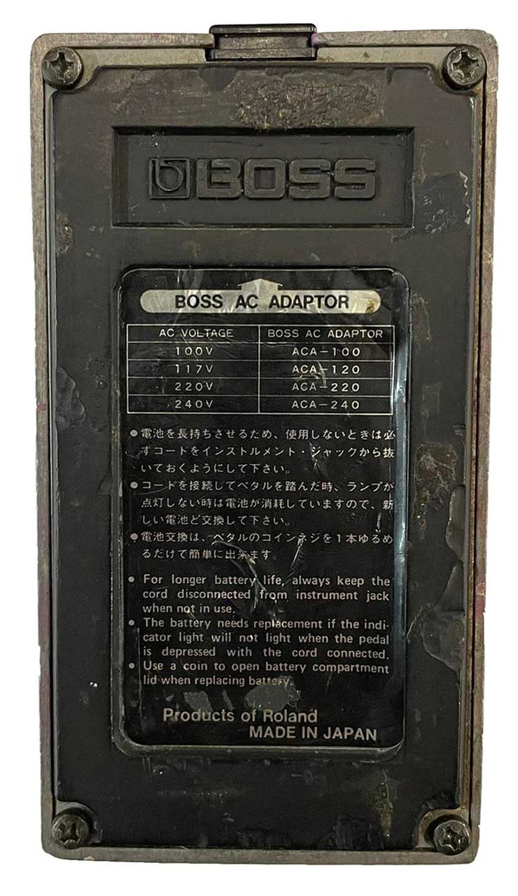 ボス 日本製 BOSS BF-2 フランジャーエフェクター ビンテージ Boss BF