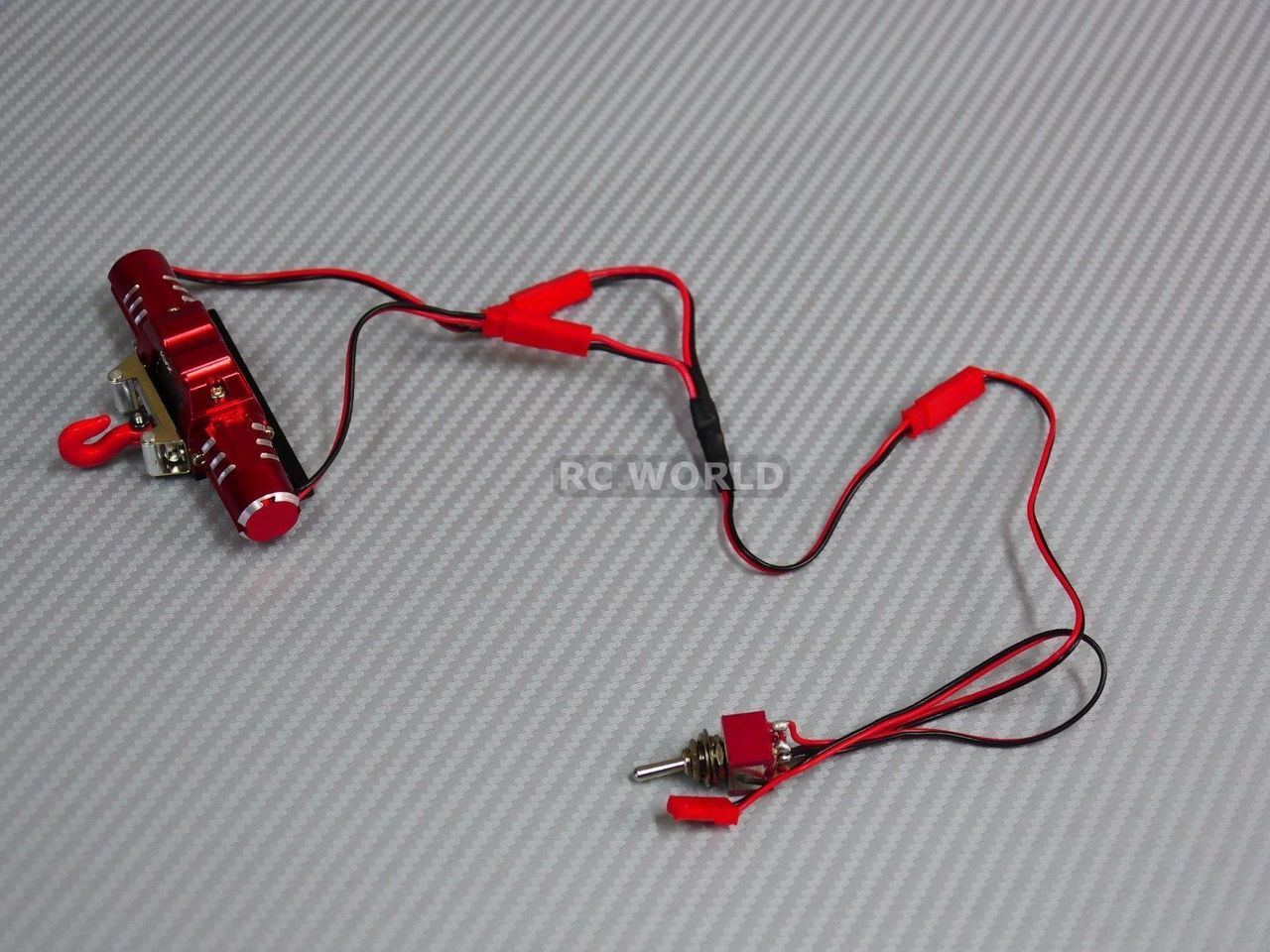 Traxxas TRX-4 METAL BUMPER Bull Nose + 10 KG Dual Motor WINCH - RC