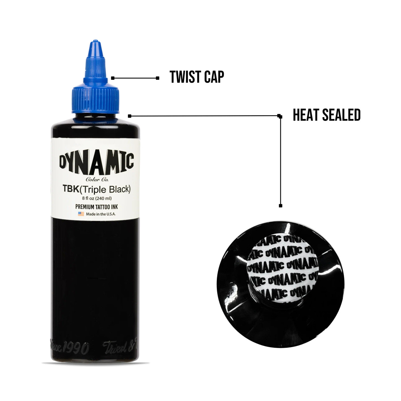 Dynamic Ink - TBK (Triple Black) - Tattoo Express Supply
