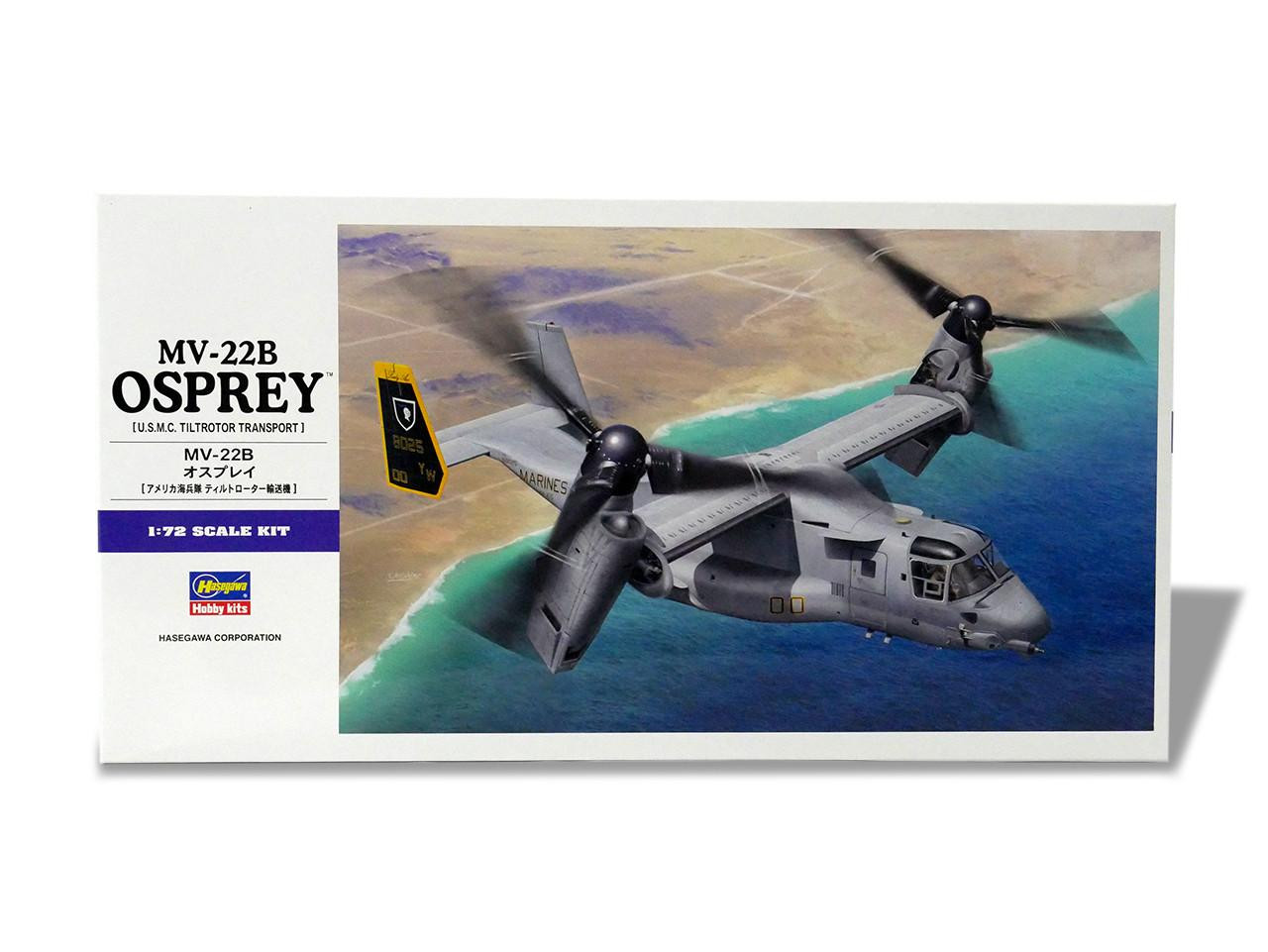 1/72 Hasegawa MV-22B OSPREY Plastic Model Kit - Squadron.com