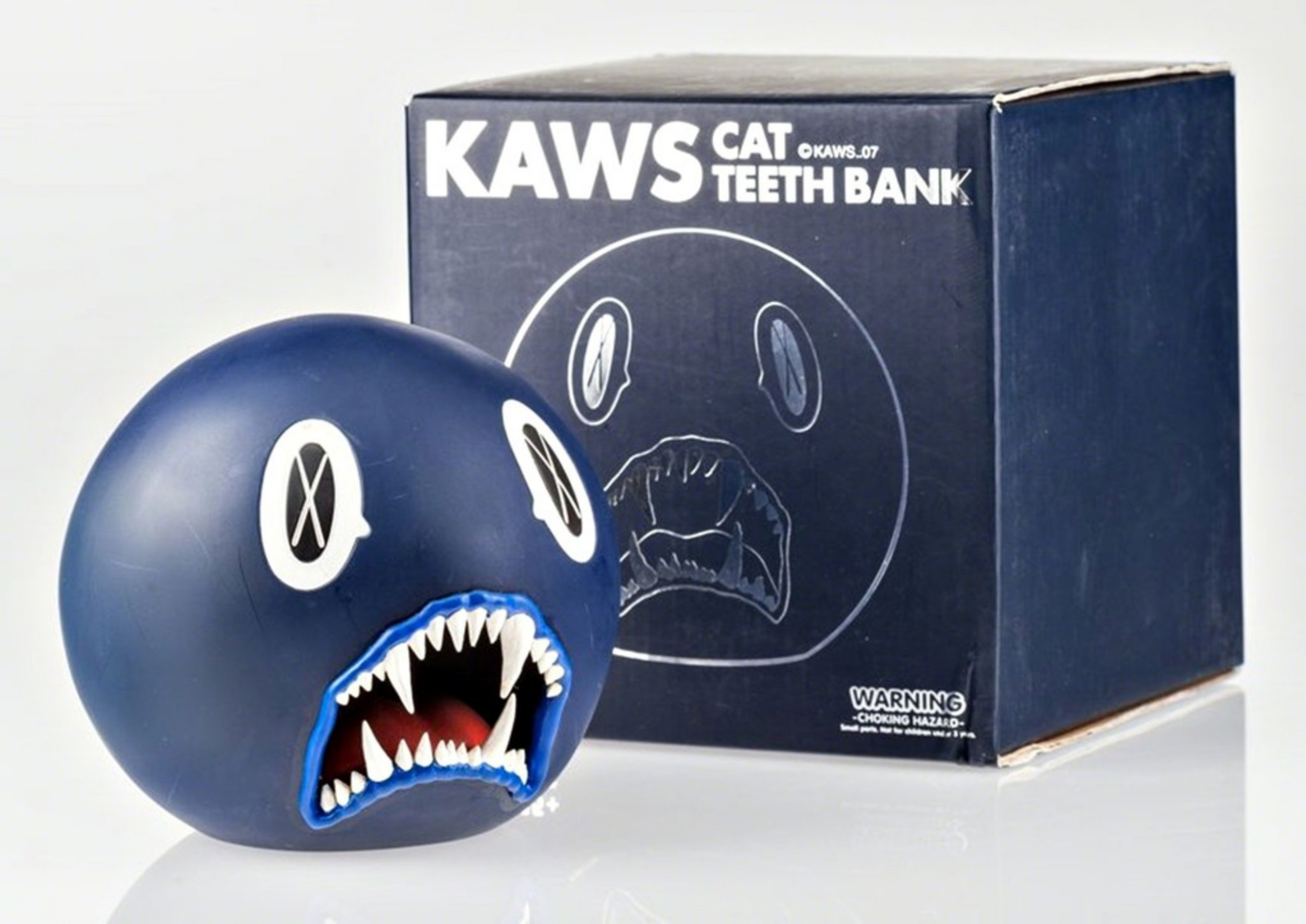 KAWS オリジナルフェイクCAT TEETH BANK 2007年 貯金箱 ①
