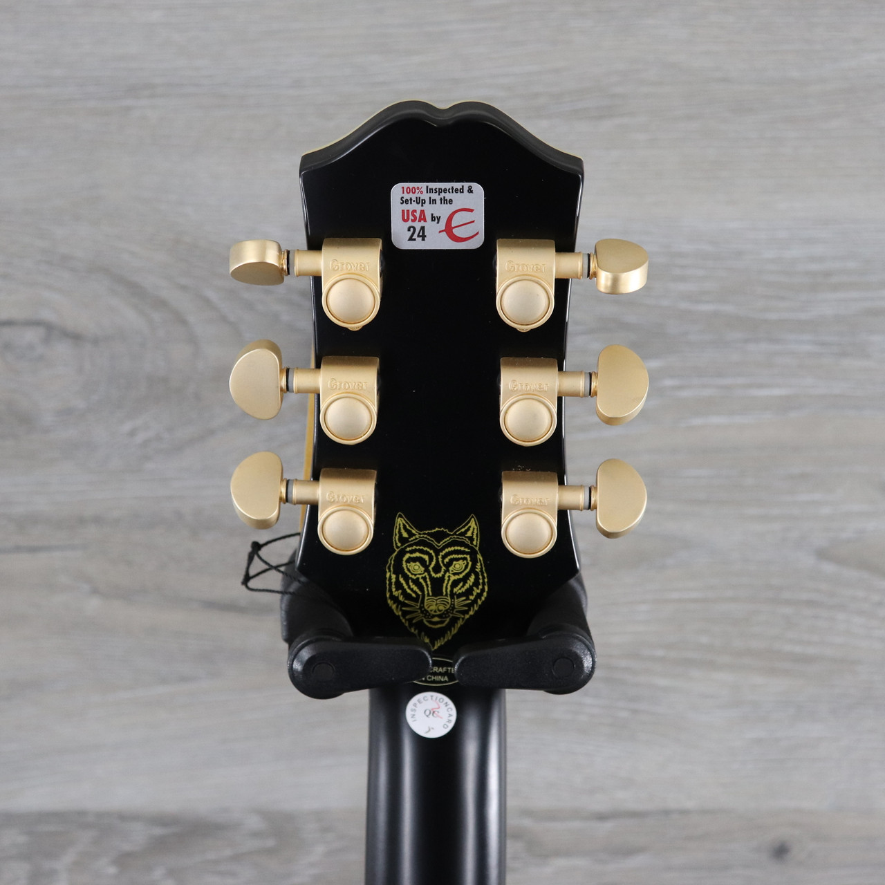 Epiphone Emily Wolfe Sheraton Stealth - Black Aged Gloss