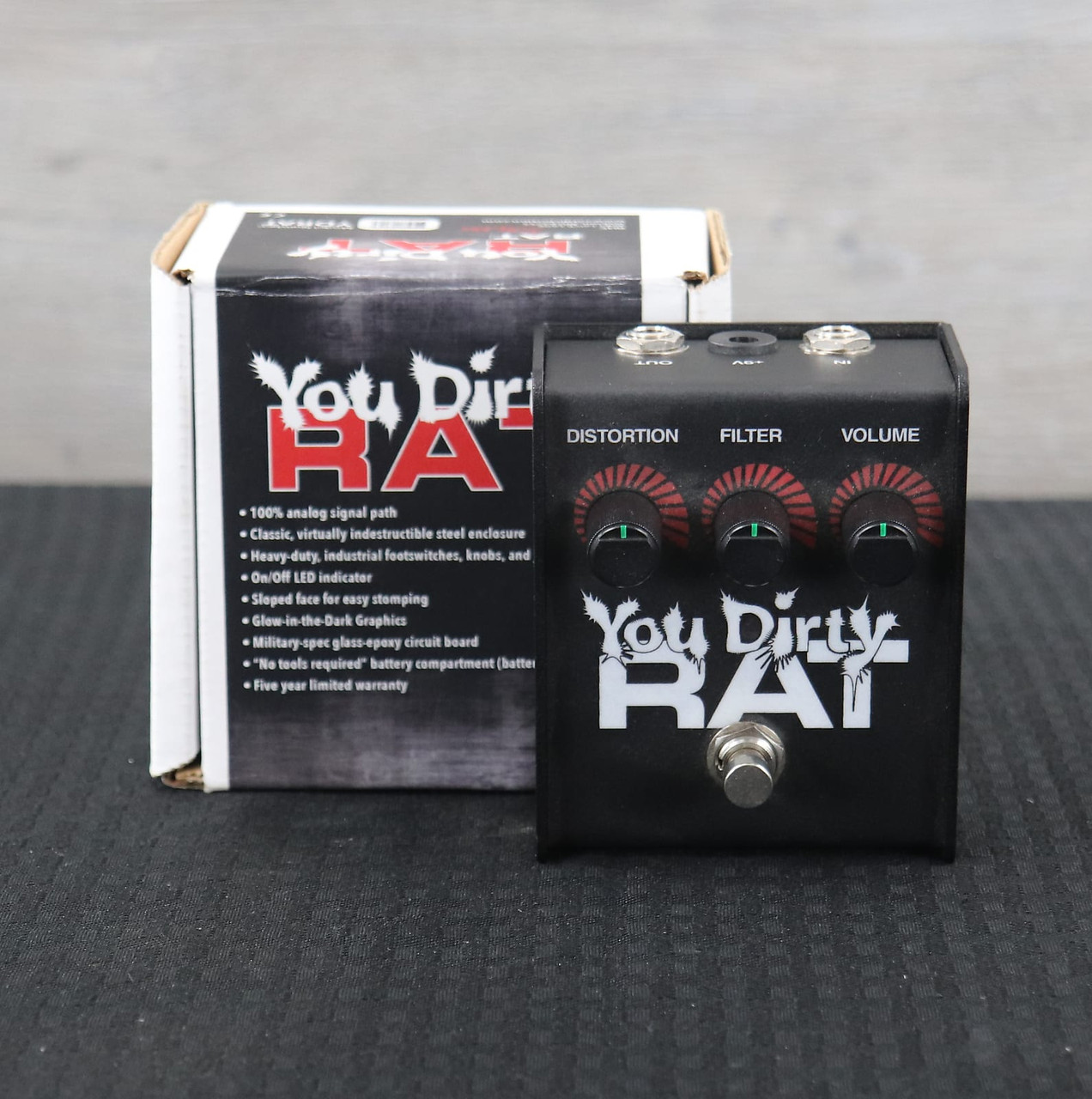 ProCo You Dirty RAT Black - K&S Music Center LLC