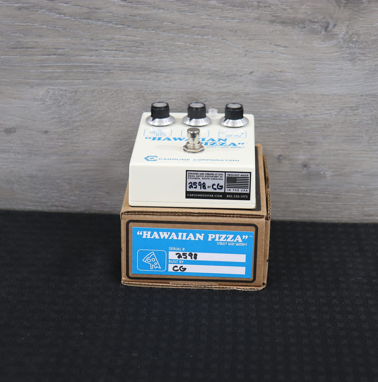 Caroline Guitar Company Hawaiian Pizza Fuzz Various - K&S Music