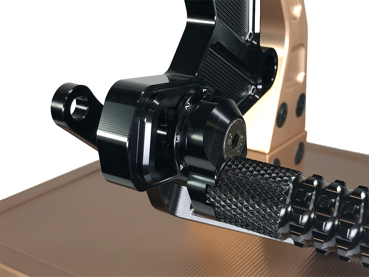 Vortex Kawasaki Ninja ZX-4RR Rearsets: MOTO-D Racing