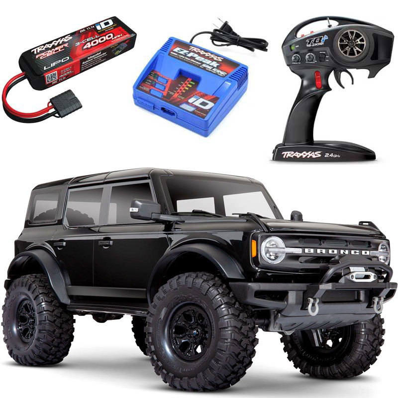 Traxxas TRX-4 2021 Ford Bronco 4WD RTR Crawler Trail Truck w/3s
