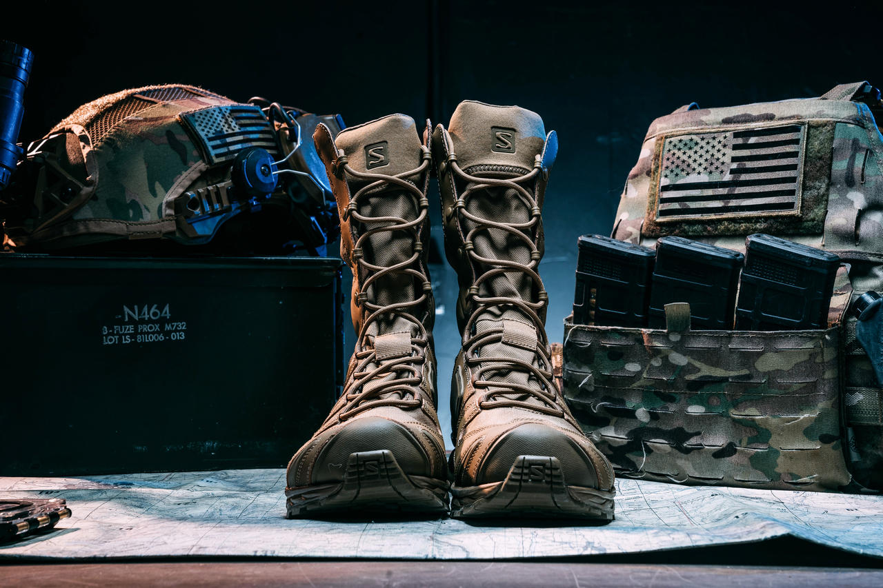 Salomon Coyote Brown XA Forces Jungle Assault Boot