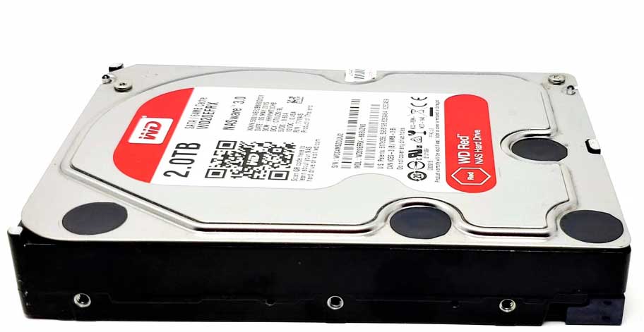 Western Digital WD20EFRX - 2TB 5.4K RPM 64MB Cache SATA 3.5