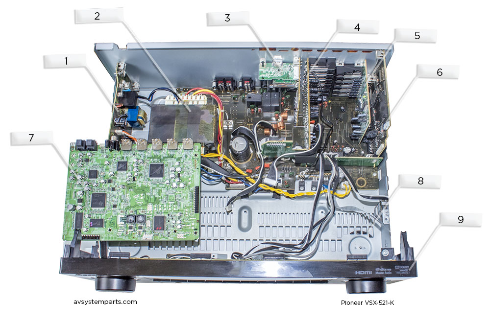 部品取り PIONEER チャンデバ SF-70 部品取り PIONEER チャンデバ SF