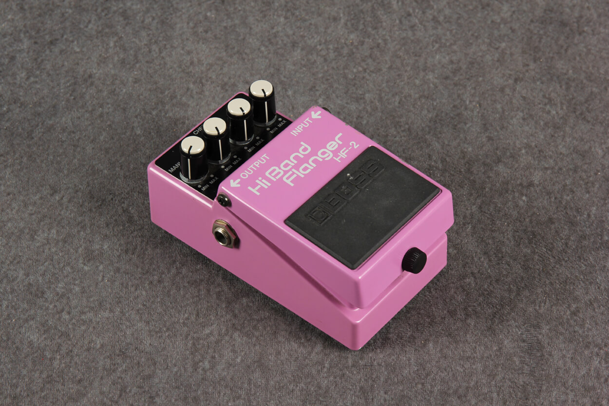 ギター BOSS Hi Band Flanger HF-2 Boss HF-2 Hi Band Flanger (Green