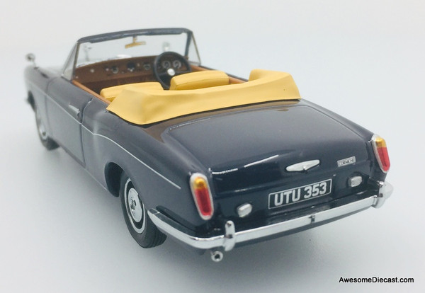 Oxford 1:43 1971 Rolls Royce Corniche Convertible (RHD), Indigo Blue