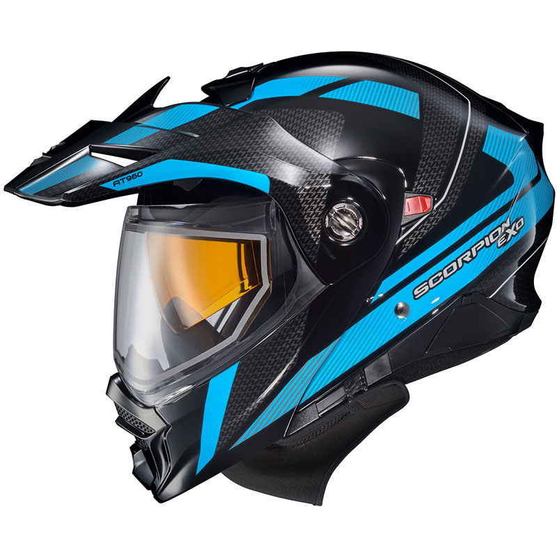 Scorpion EXO-AT960 Hicks Snow Helmet - Dual Shield | XtremeHelmets.com