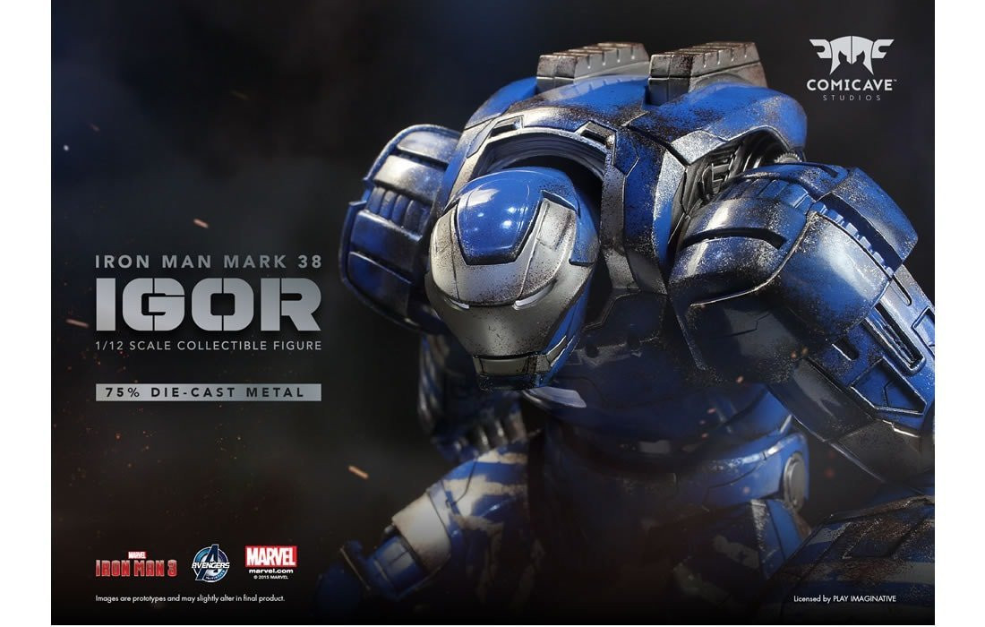ホットトイズ1/6 アイアンマン・マーク38【イゴール】 MCU Amazon.com
