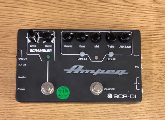 アンペグ SCR-DI ベース用プリアンプ Ampeg SCR-DI Bass DI Preamp