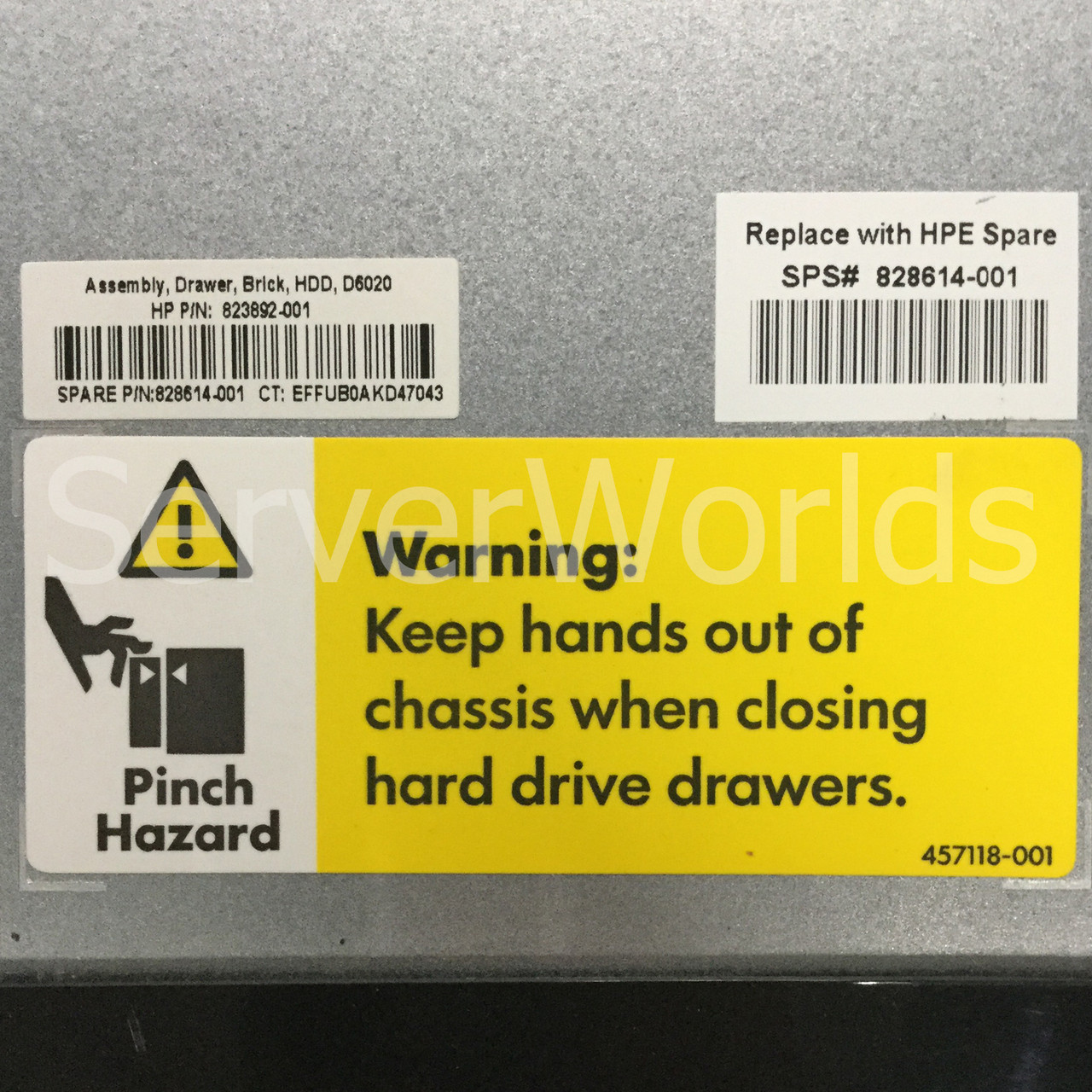HP 828614-001 | D6020 Brick Backplane Assembly | 823892-001
