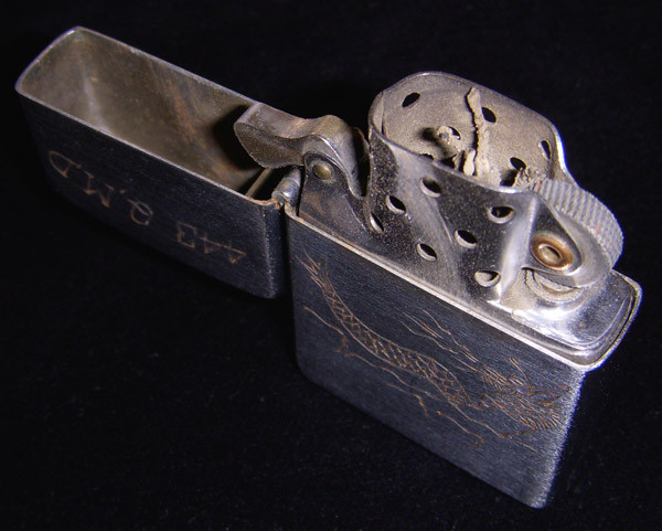 1954 (Korean War Era) Zippo In-Country Engraved to US Army 443rd