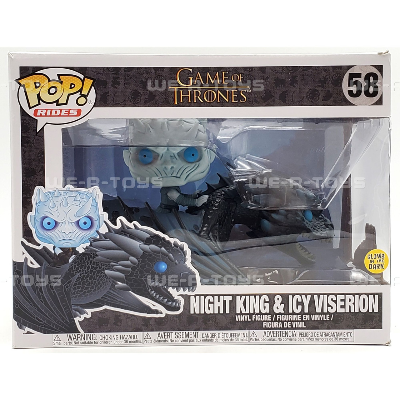 Funko Pop! Rides: Game of Thrones - Night King On Dragon Vinyl