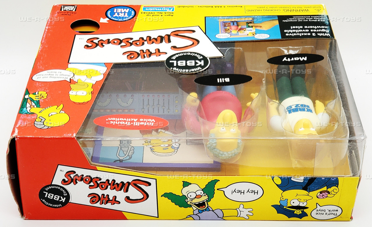 ザ・シンプソンズ KBBL Marty & Bill フィギュアセット12→8 ザ