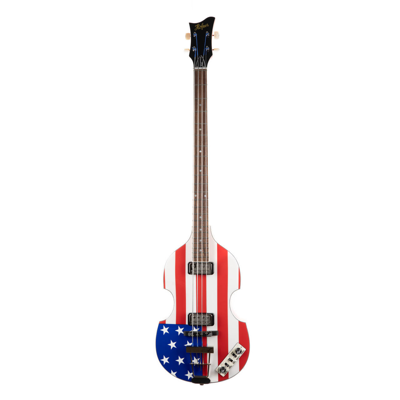 Used Hofner HCT-500/1 Contemporary American Flag Stars & Stripes