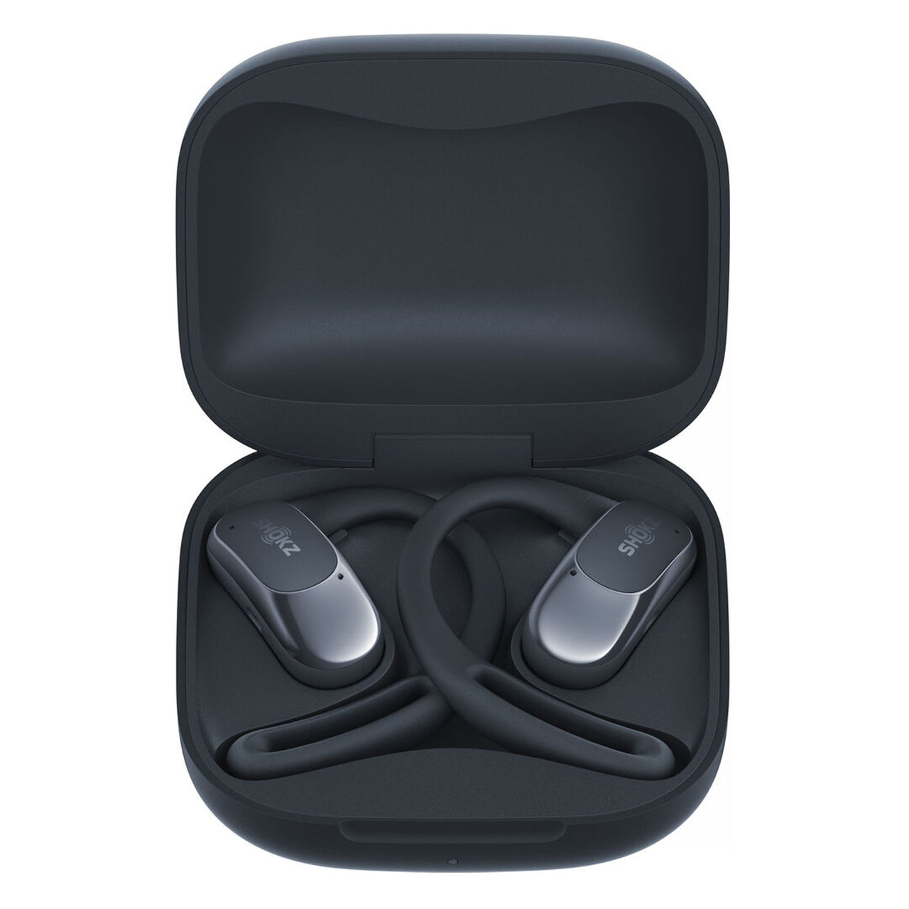 SHOKZ OpenFit Air Black Open-Ear Earbuds with Charging Case (T511