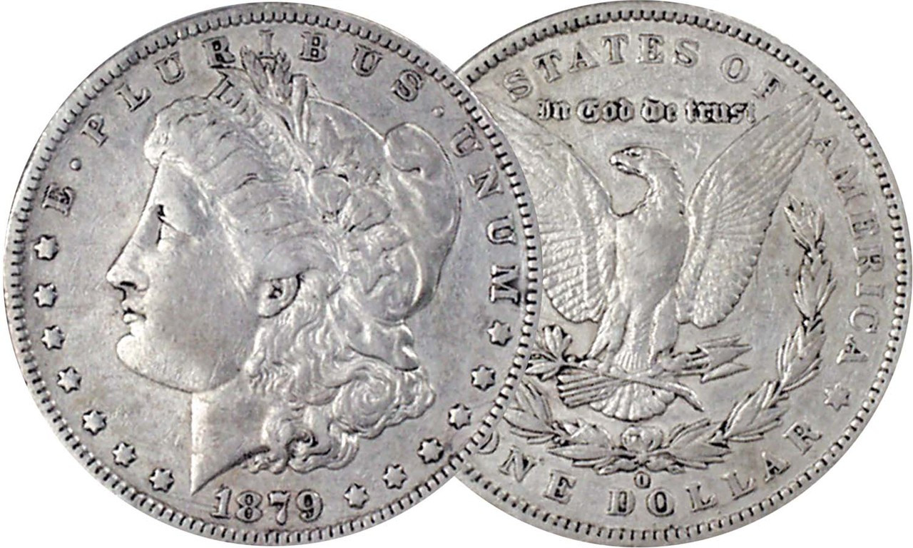 1879-O Morgan Silver Dollar Very Fine | International Coins & Currency