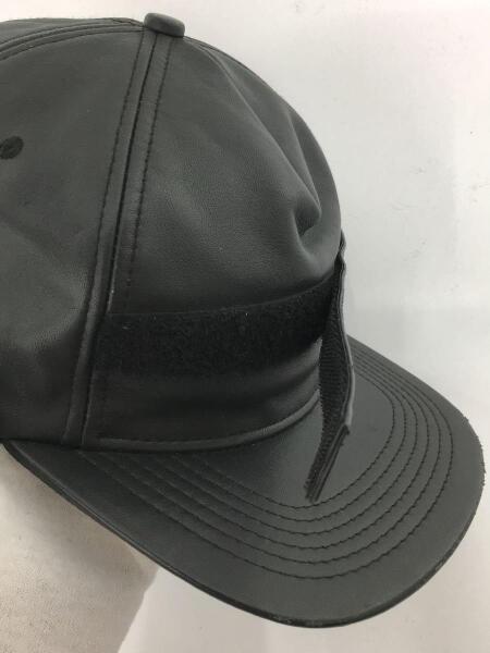 STAMPD LA スタンプド レザー キルティング キャップ 黒 ブラック