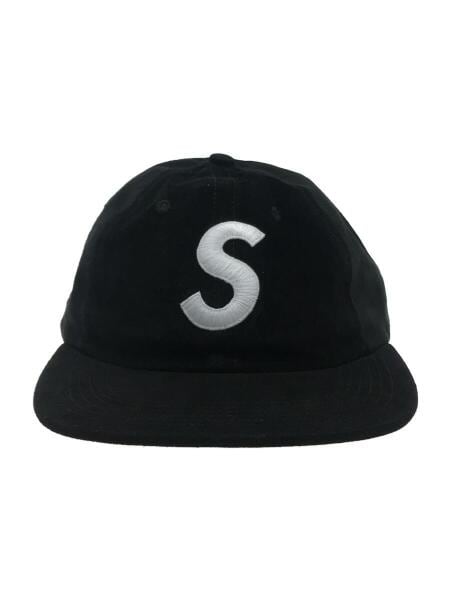 SUPREME Sロゴキャップ 黒 キャップ ロゴ