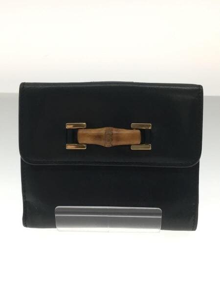 GUCCI(グッチ) / 2つ折り財布/レザー/ブラック/レディース/035・0959