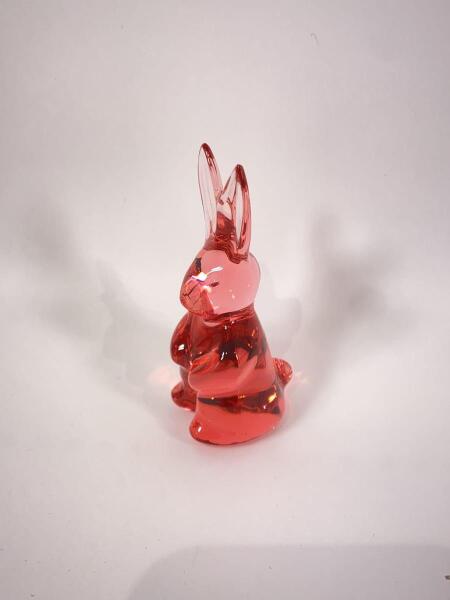 Baccarat バカラ フィギュリン うさぎ レッド Baccarat バカラ