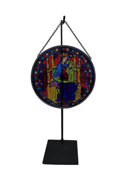 34 ステンドグラス レトロ ステンドグラス 店舗 ディスプレイ 飾り