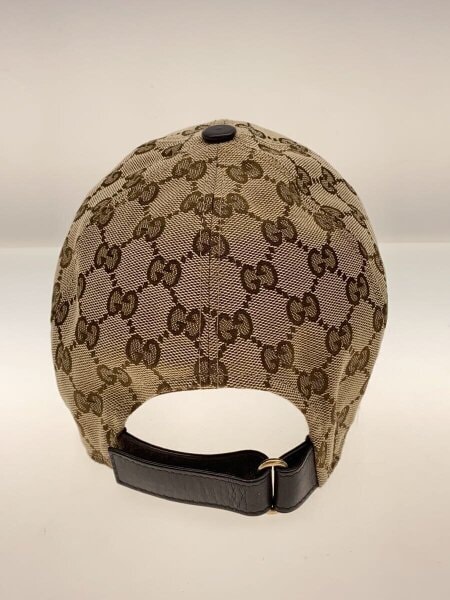 GUCCI(グッチ) / キャップ/--/キャンバス/BRW/総柄/メンズ/200035