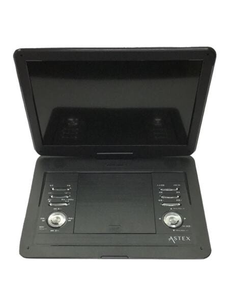 ASTEX ポータブルDVDプレイヤー AS-14TVR01 室内アンテナ付 ポータブル