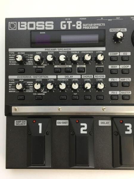 Boss GT-8 マルチエフェクター GT-8 エフェクター GT-8⁄マルチエフェクター