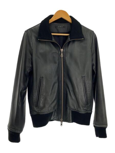 アーバンリサーチ ゴートレザー シングルライダース 40 ブラック URBAN