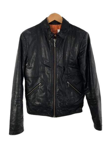 ヌーディージーンズ nudie jeansレザーシングルライダースジャケット