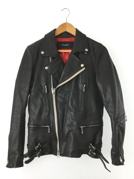 nano universe(ナノユニバース) / ダブルライダースジャケット/S/羊革