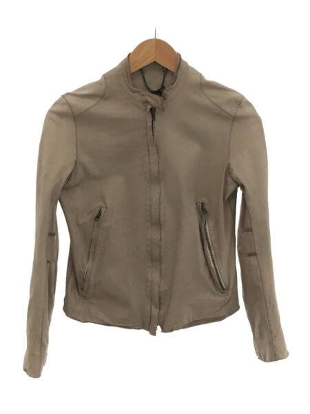 Sisii シシ ライダース ウォッシャブル レザージャケット ブラック S