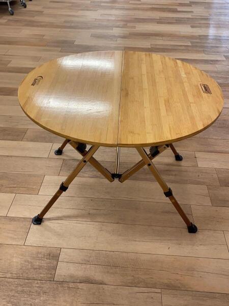 コールマン コンフォートマスター バンブーオーバルテーブル85 Coleman