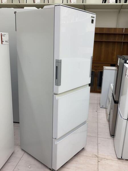 冷蔵庫 シャープSHARP SJ-GW36E-W 356L SES88淀 動作品 冷蔵庫