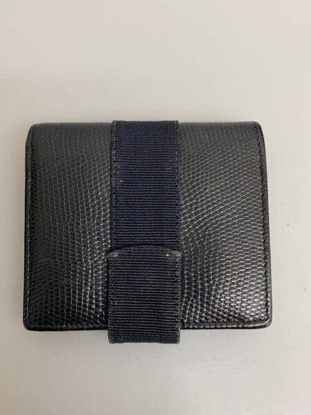 Salvatore Ferragamo(サルヴァトーレフェラガモ) / 2つ折り財布/--/BLK