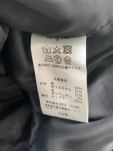 CLESSTE([イリョウ]クレスト) / WOOL CORDUROY CITY WADING JACKET