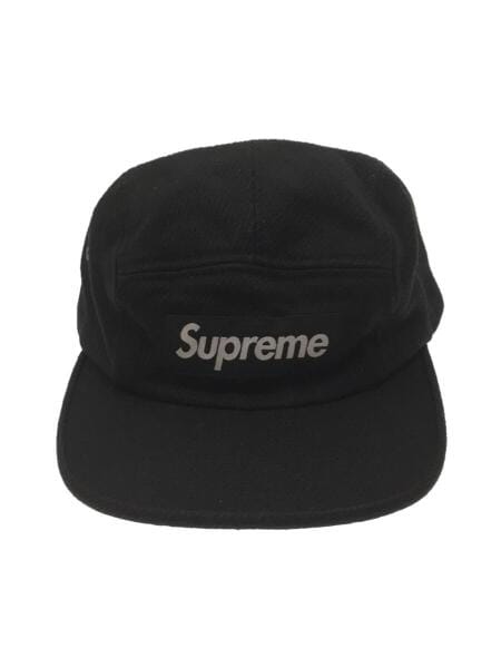 Supreme ツイードキャップ 黒革ベルト