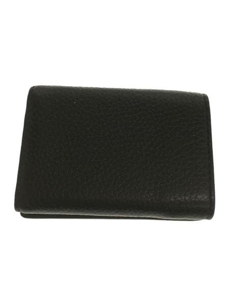 MICHAEL KORS(マイケルコース) / 3つ折り財布/レザー/ブラック/黒
