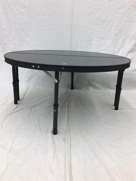 DOD ワンポールテントテーブル 黒 円形90cm DOD ワンポールテント