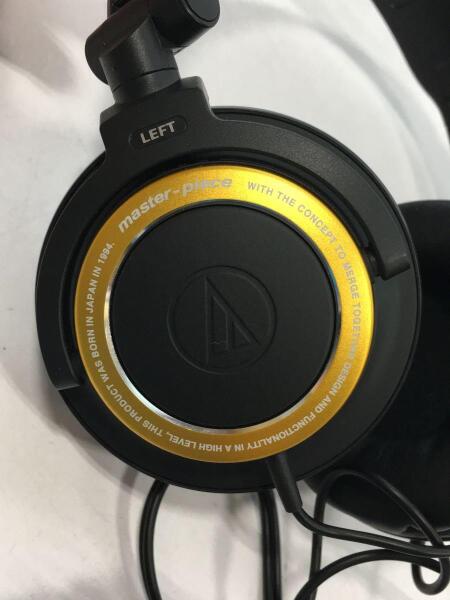 MASTERPIECE(マスターピース) / ヘッドホン/ブラック/×audio-technica